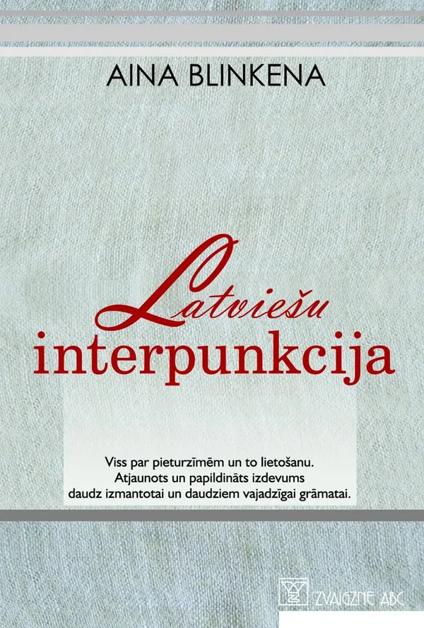Latviešu interpunkcija