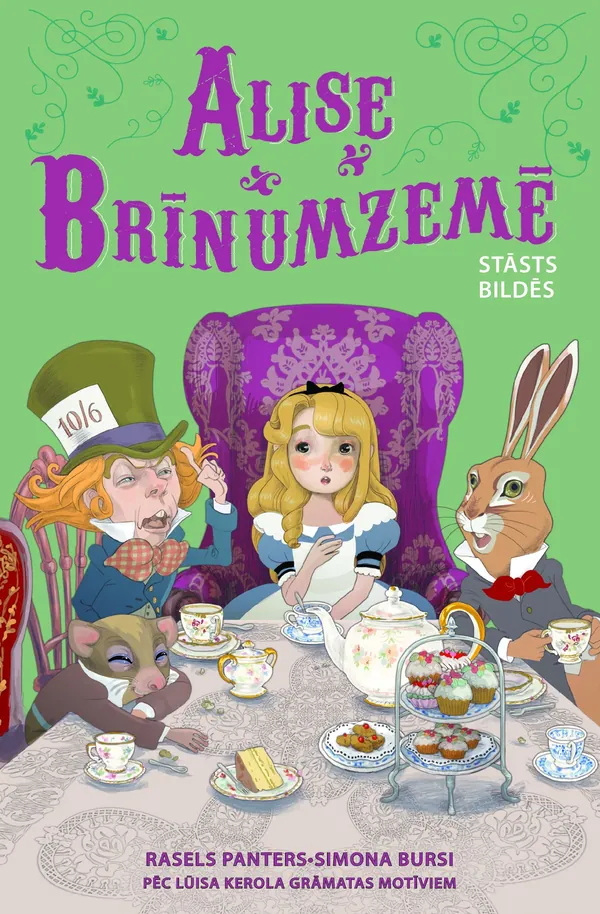 Alise Brīnumzemē. Stāsts bildēs