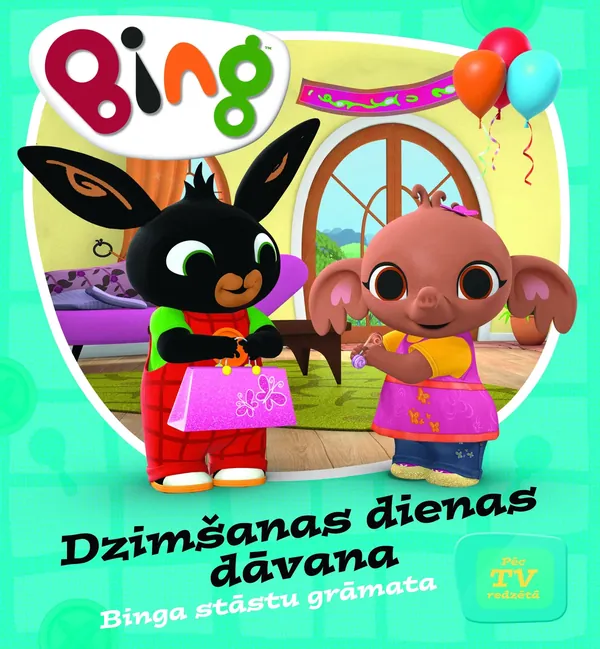 Dzimšanas dienas dāvana. Binga stāstu grāmata. Bing