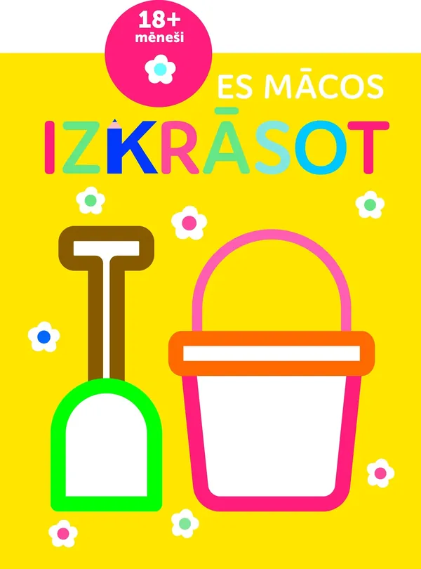 Es mācos izkrāsot (spainītis un lāpstiņa) 18+ mēneši