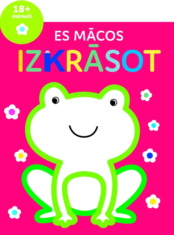 Es mācos izkrāsot (varde) 18+ mēneši