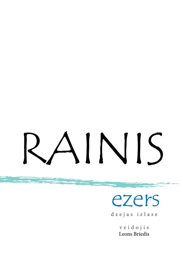 Ezers. Dzejas izlase