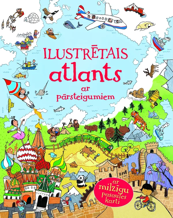 Ilustrētais atlants ar pārsteigumiem