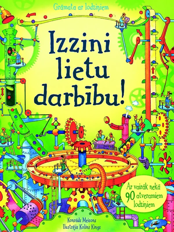 Izzini lietu darbību! Grāmata ar lodziņiem