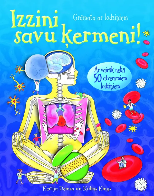 Izzini savu ķermeni! Grāmata ar lodziņiem
