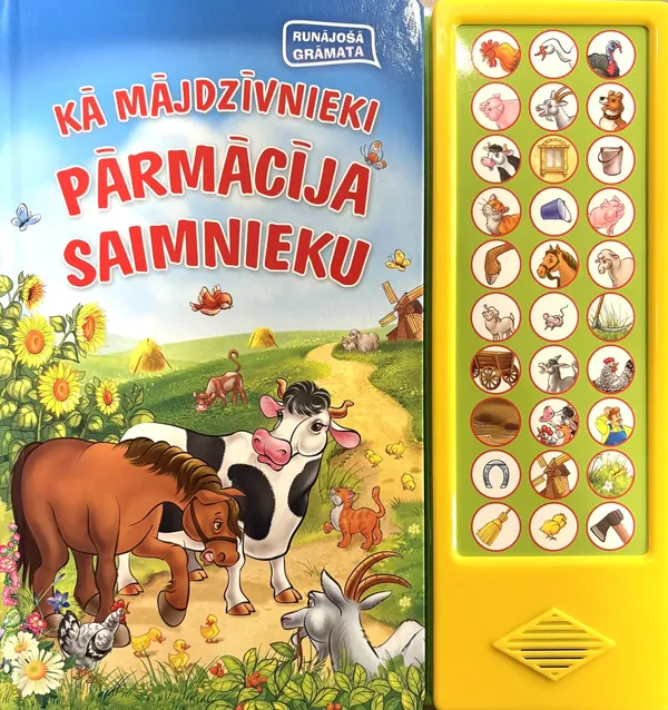 Kā mājdzīvnieki pārmācīja saimnieku. Runājošā grāmata