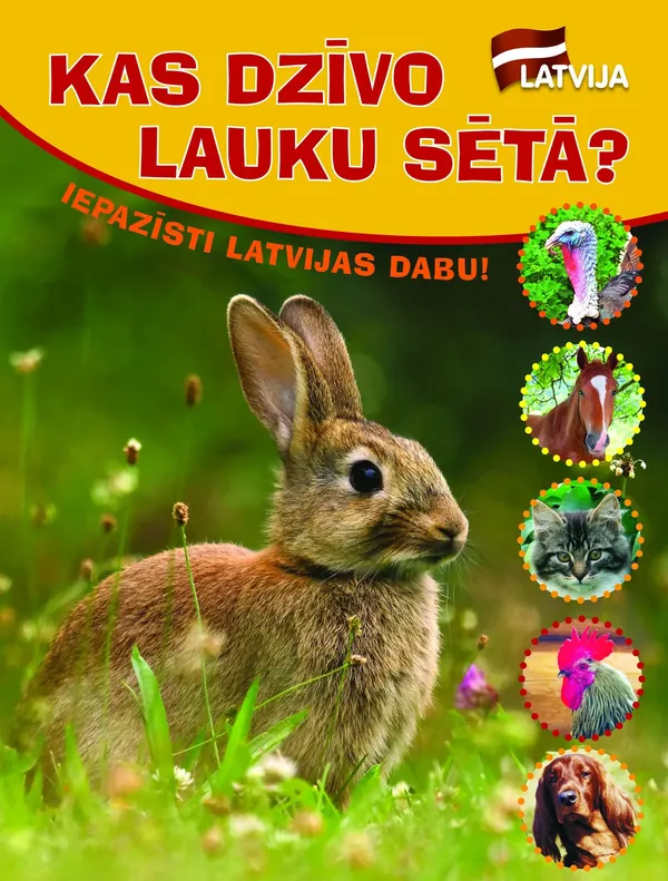 Kas dzīvo lauku sētā? Iepazīsti Latvijas dabu!