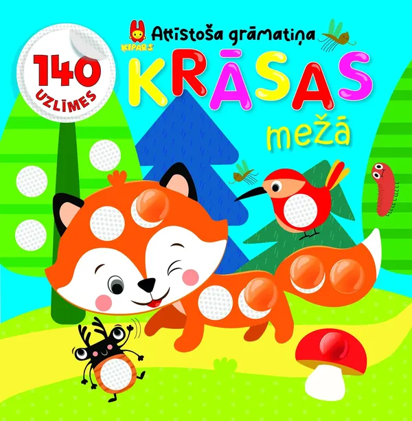 Krāsas mežā. Attīstoša grāmatiņa