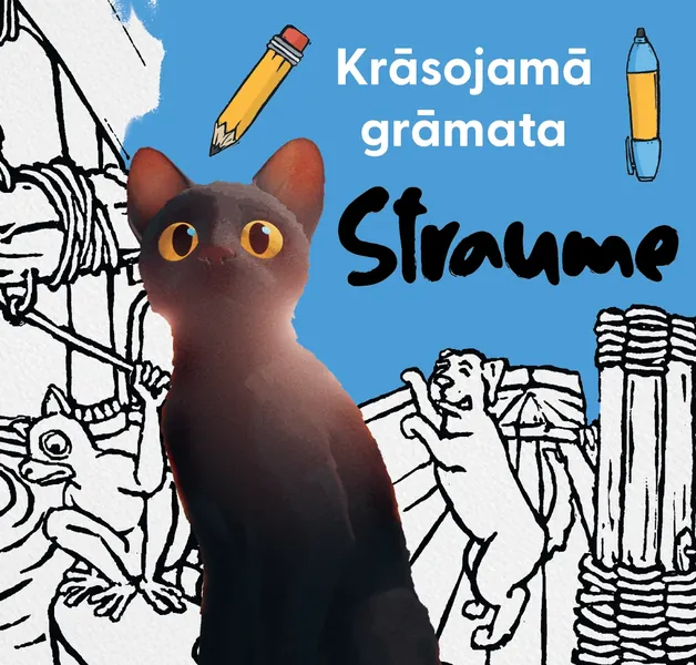 Krāsojamā grāmata STRAUME