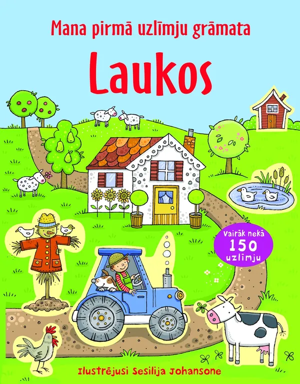 Laukos. Mana pirmā uzlīmju grāmata