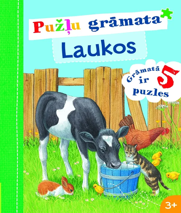 Laukos. Pužļu grāmata