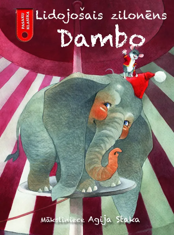 Lidojošais zilonēns Dambo. Pasaku klasika