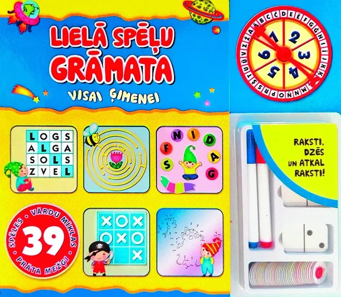 Lielā spēļu grāmata visai ģimenei