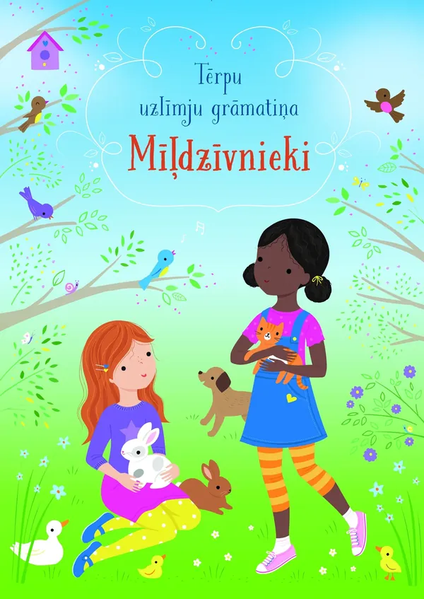 Mīļdzīvnieki. Tērpu uzlīmju grāmatiņa