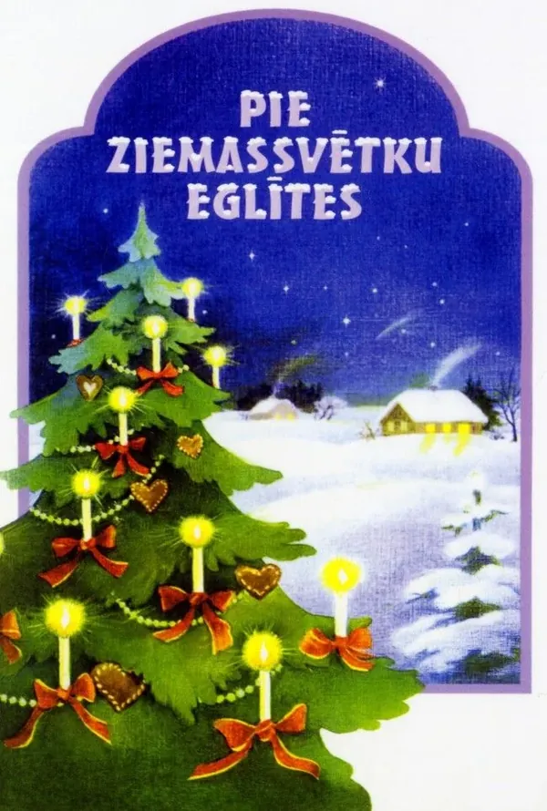 Pie Ziemassvētku eglītes. Dzejoļi