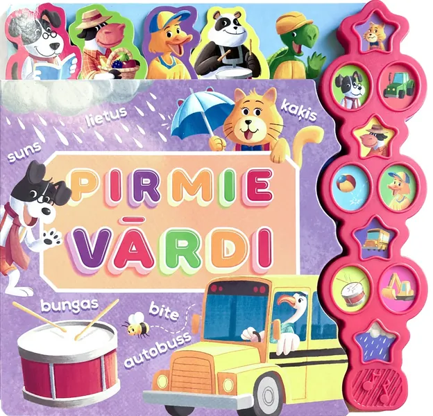 Pirmie vārdi. Skanošā grāmata