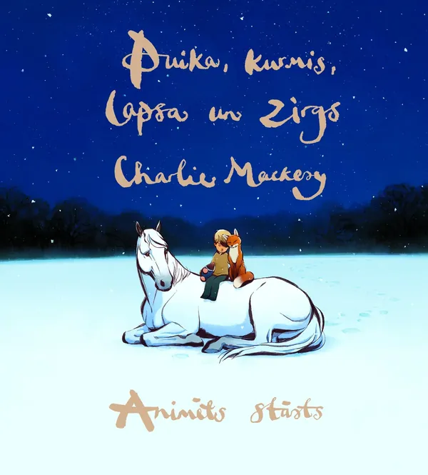 Puika, kurmis, lapsa un zirgs. Animēts stāsts