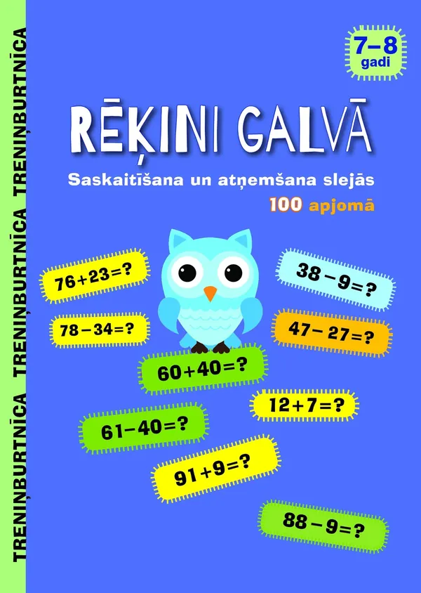 Rēķini galvā. 7-8 gadi. Treniņburtnīca