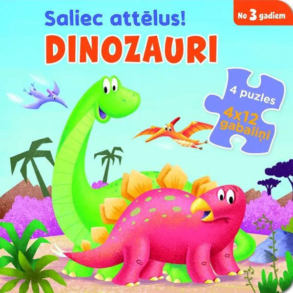 Saliec attēlus! Dinozauri