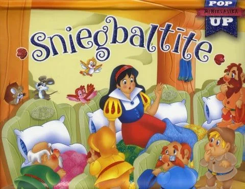 Sniegbaltīte. Pop-up miniklasika