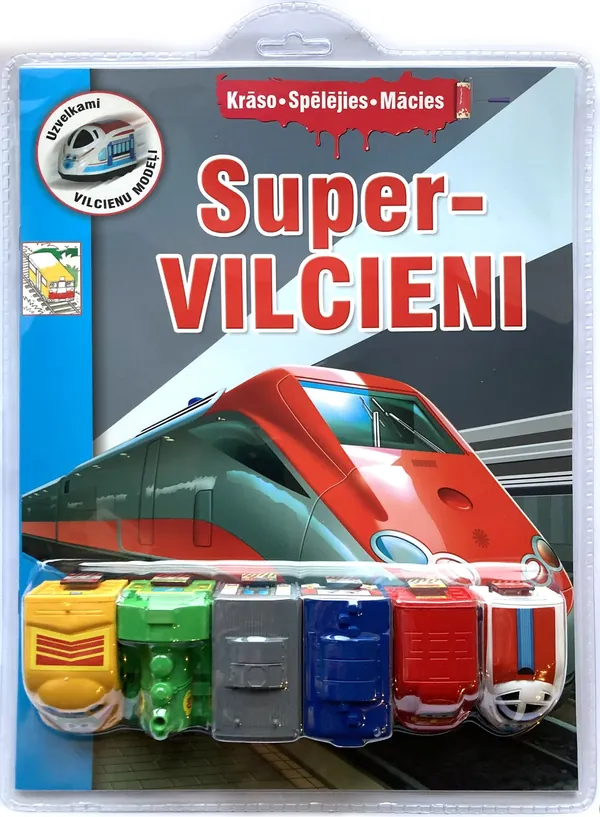 Supervilcieni + 6 uzvelkami vilcienu modeļi