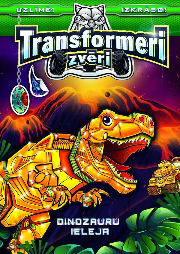 Transformeri zvēri. Dinozauru ieleja