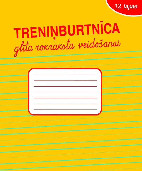 Treniņburtnīca glīta rokraksta veidošanai
