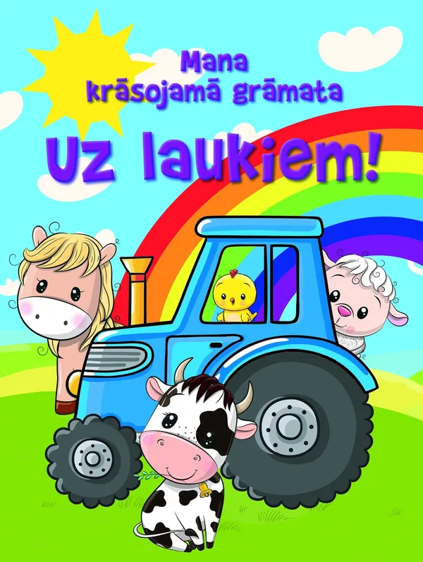 Uz laukiem! Mana krāsojamā grāmata
