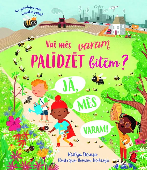 Vai mēs varam palīdzēt bitēm?