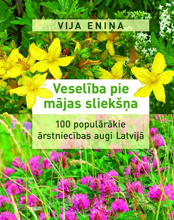 Veselība pie mājas sliekšņa. 100 populārākie ārstniecības augi Latvijā