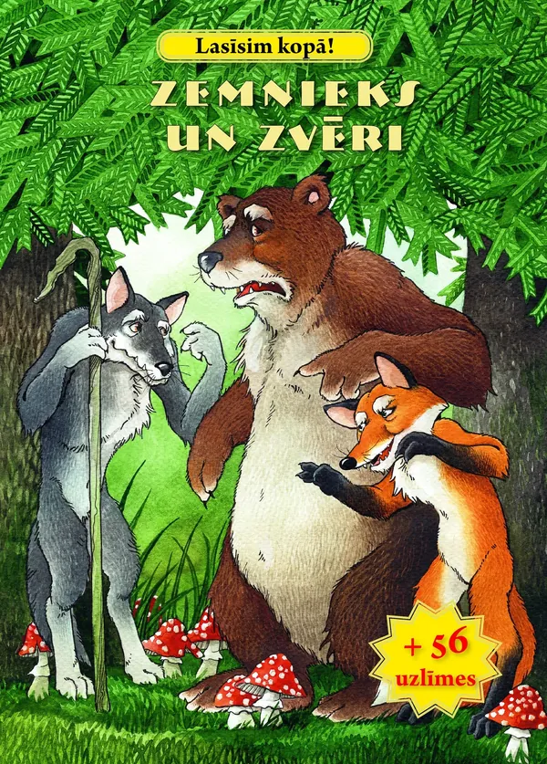 Zemnieks un zvēri. Lasīsim kopā!