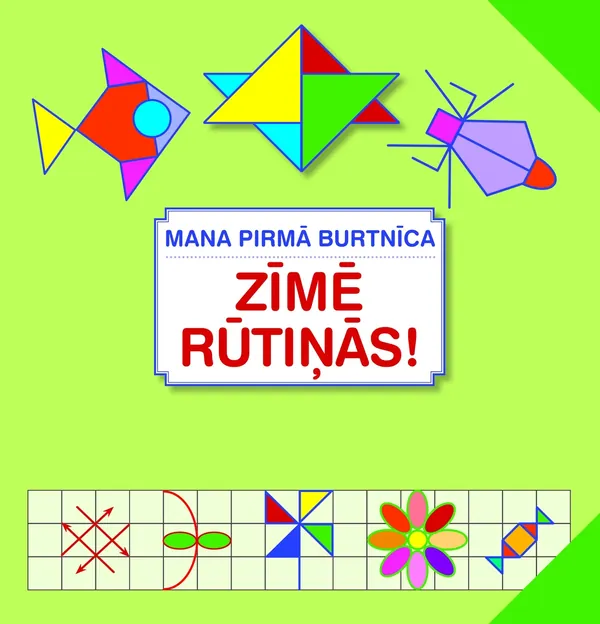 Zīmē rūtiņās! Mana pirmā burtnīca