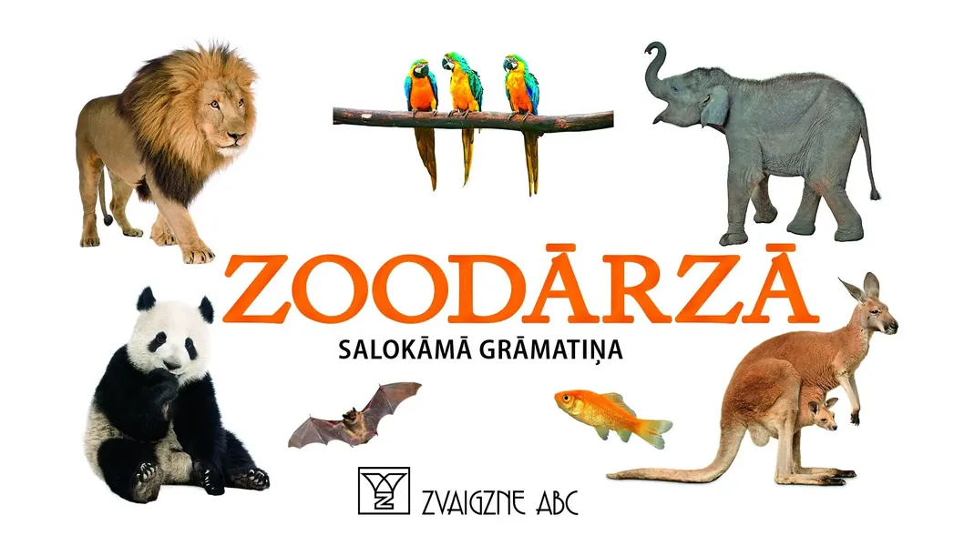 Zoodārzā. Salokāmā grāmatiņa
